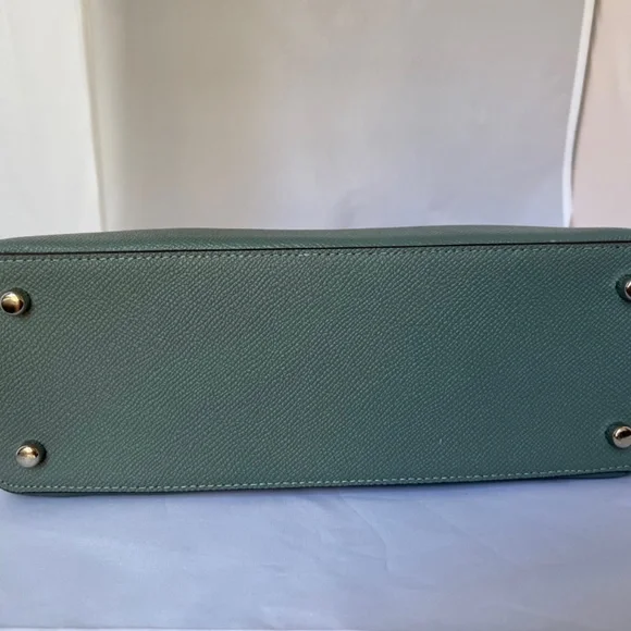 COACH MINI SIERRA SATCHEL IN LIGHT TEAL - Picture 9 of 15